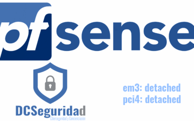 Mejor solución fallo pfSense em3: detached pci4: detached