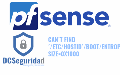 Error pfSense Can´t find ´/etc/hostid´/boot/entropy size=0x1000