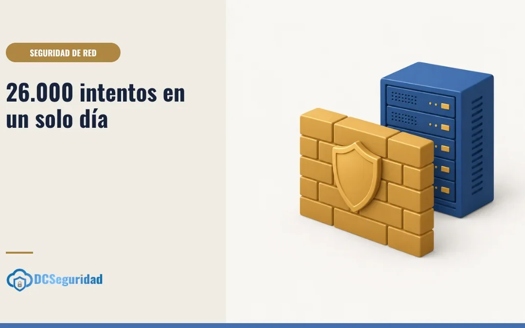 Lo que bloquea el cortafuegos de una empresa en un solo día