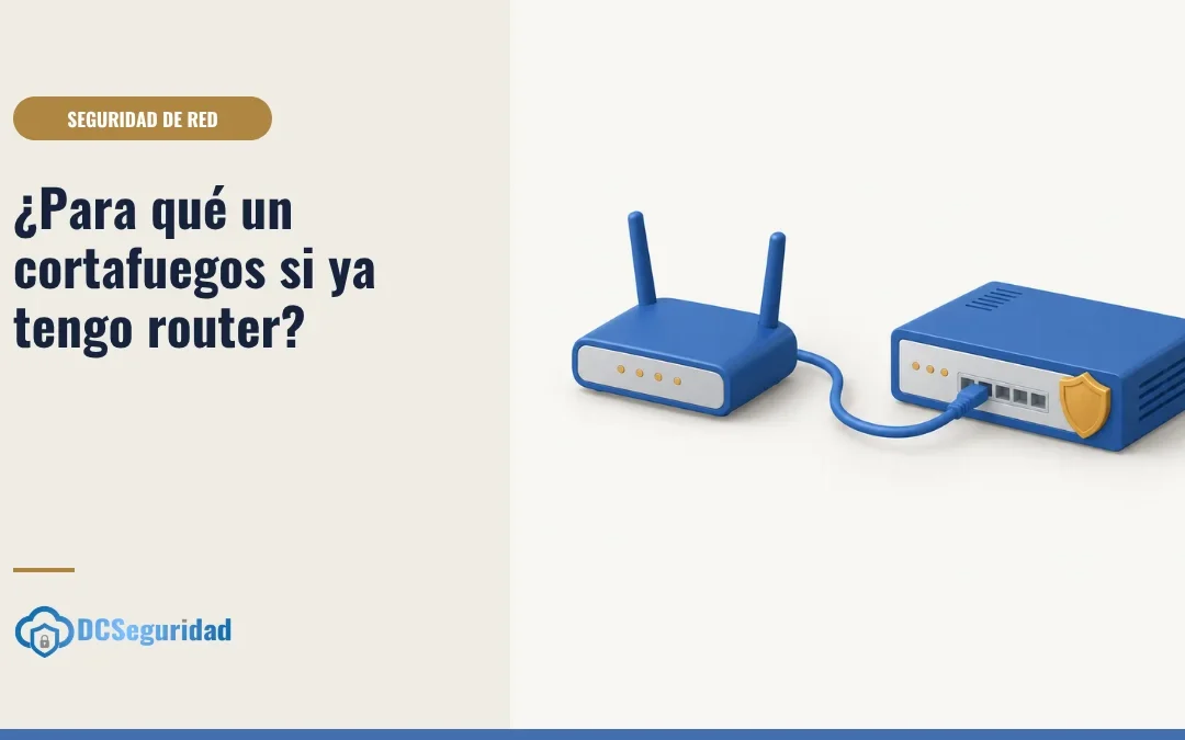 Si ya tengo el router de la operadora, ¿para qué un cortafuegos?